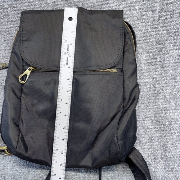 Travelon Anti-Theft Classic Small Convertible Backpack Crossbody Black RFID main image 7